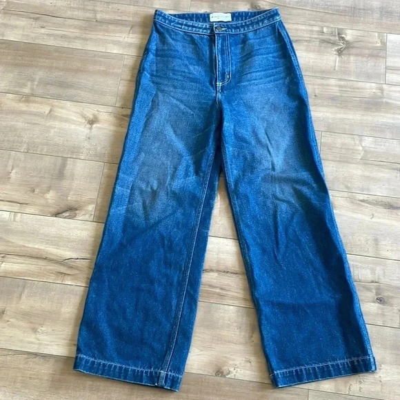 Bliss & Mischief Wide Leg Jeans Sz 3 - Picture 1 of 7